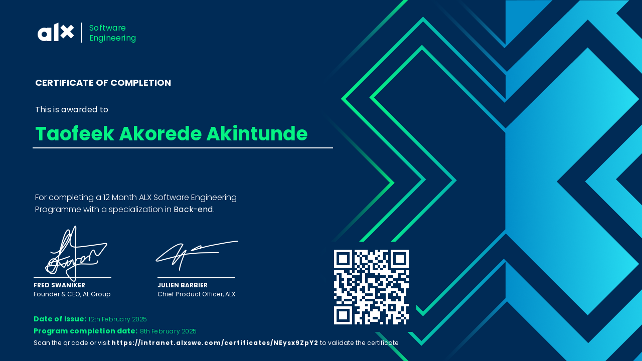 ALX Software Engineering